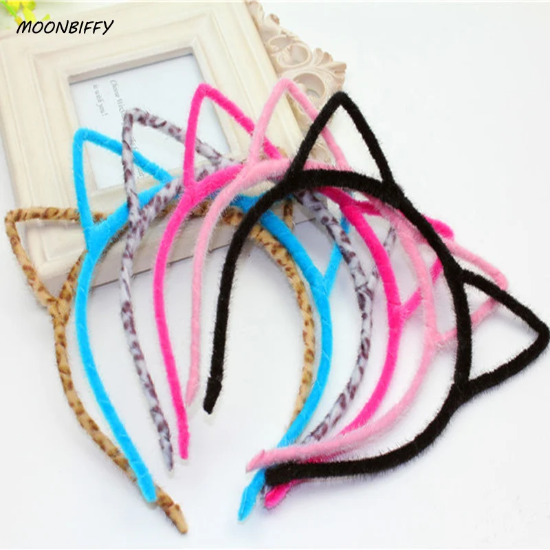 

MOONBIFFY Headbands for Women Colorful Headwear Hair Accessories Hello Kitty Ear Hair Band