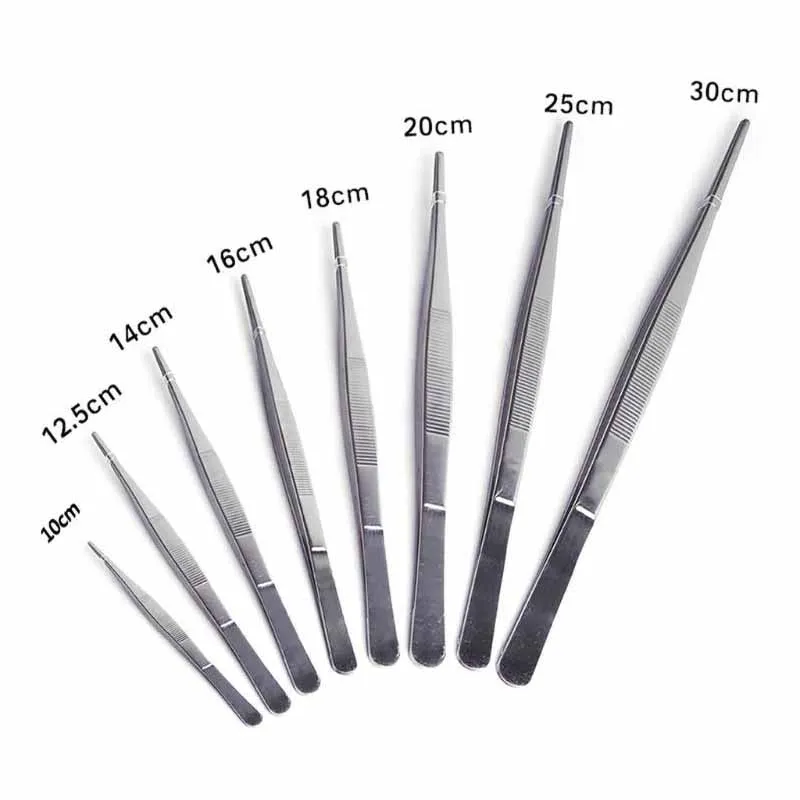 8 Piece/Set Dental Tweezers with Stainless Steel Materialin Teeth