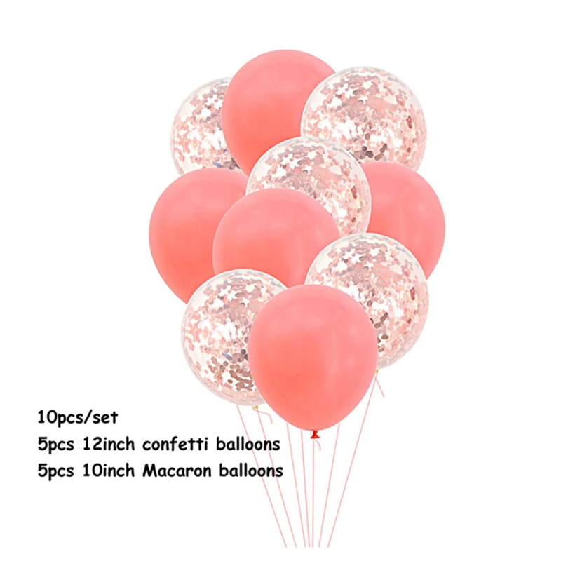 12 дюймов латексные блесток воздушный шарик Рождество День рождения - Цвет: set