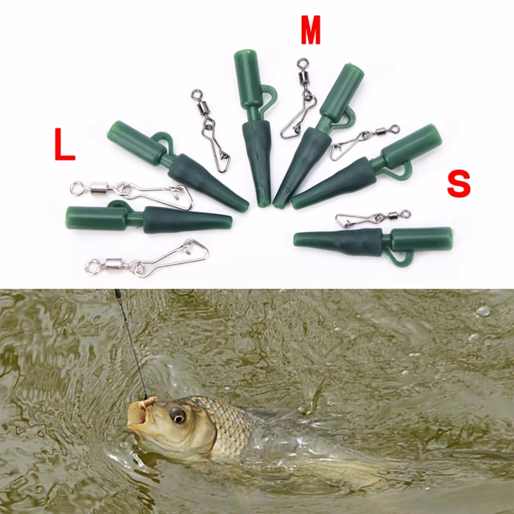 30 Pcs Carp fishing lead clip fishing swivel snap carp terminal tackle ... - 30 Pcs Carp Fishing LeaD Clip Fishing Swivel Snap Carp Terminal Tackle Carp Fishing Accessories