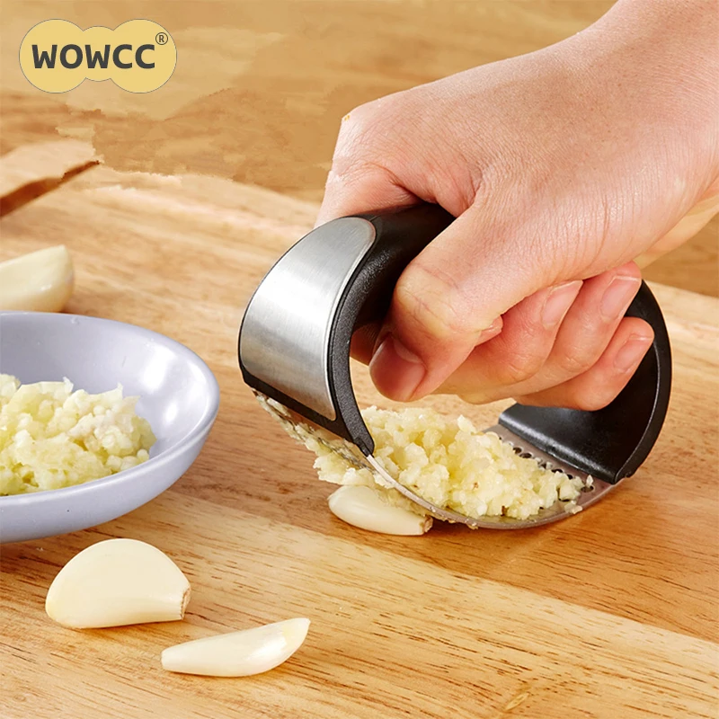 

WOWCC 1PC Garlic Grinding Slicer Ginger Crusher Chopper Cutter Garlic Presses Cooking Gadgets Tools Kitchen Accessories