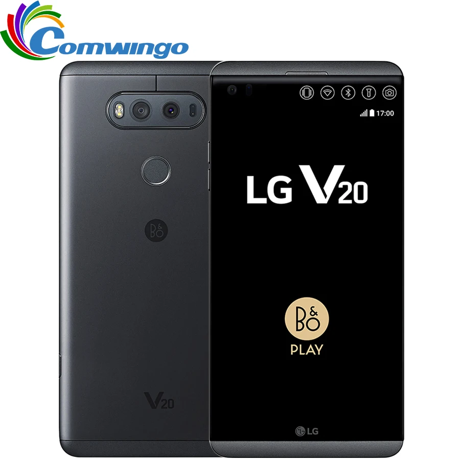 

Original Unlocked LG V20 4GB RAM 64GB ROM Android OS 7.0 5.7''inch screen Snapdragon 820 16MP+8MP Camera 4G LTE Smartphone lgv20