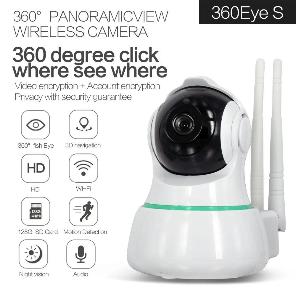 

1080P IP Camera 3D positioning Internet network HD video Wireless Home Security Surveillance Wifi Night Vision CCTV Baby Monitor