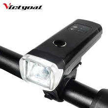 Для велосипеда victgoal Light передний USB Перезаряжаемый светодиодный фонарь для велосипеда Велоспорт вспышка лампа мини держатель Водонепроницаемый, для езды на мотоцикле фара