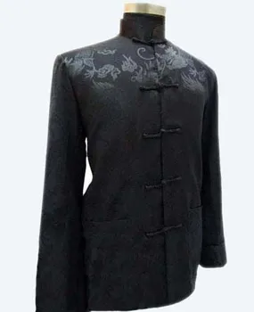 

Traditional Chinese Men's Kungfu Jacket Coat shirt with Dragon YF1109