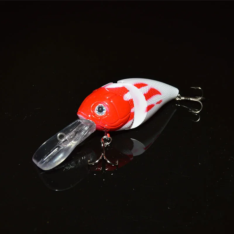  Swim Bait 3D Fishing Minnow Lure 8.5cm/14g Hard Artificial Bait Hook Fishing Tackle KH889