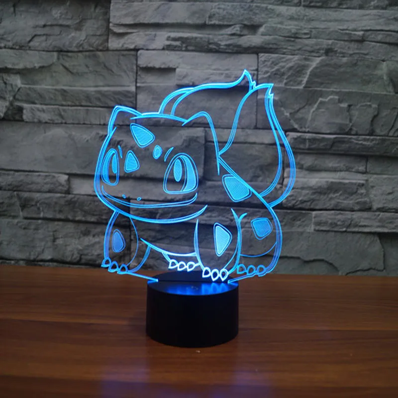 

3D Night Light Frog Shape Table lamps Novelty Gifts For Valentine Day