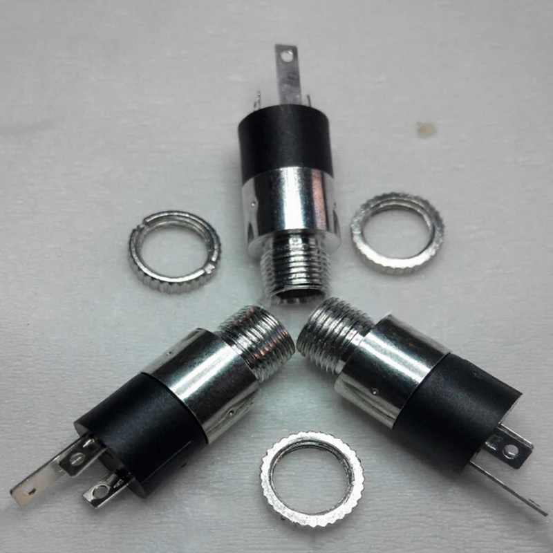 10pcs 3.5mm Mini Female Headphone Jack Plug Stereo Audio Panel Mount Connector High Quality Stereo Panel Mount