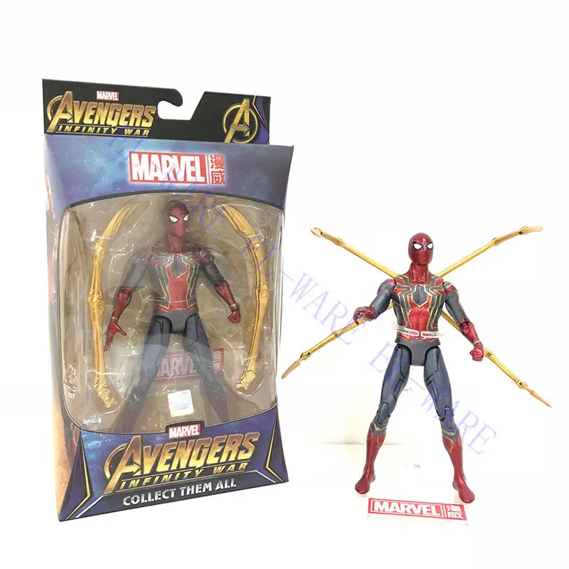 Marvel Avengers 3 Infinity War Iron Spider Spider-Man 7/" Action Figure Toy Gift
