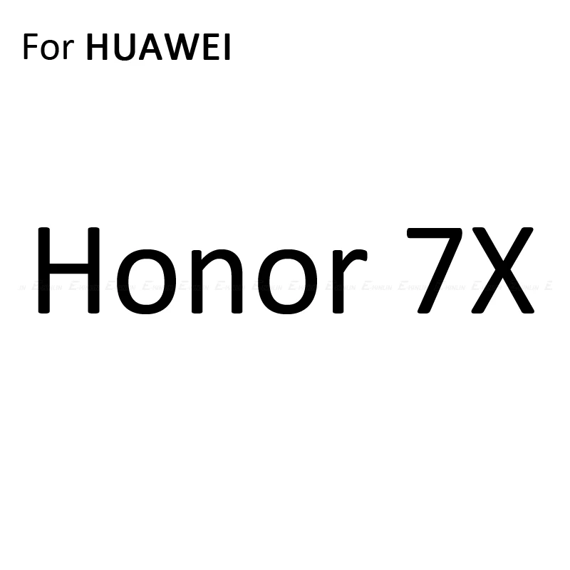 Прозрачный силиконовый чехол для телефона для HuaWei Honor 9X 8A 8C 8X8 S 7A 7C фотоаппаратов моментальной печати 7S 7X7 6C 6A 6X8 V9 Pro Play 3 3e Max глобальной Мягкий ТПУ чехол с мультипликационным рисунком - Цвет: For Honor 7X