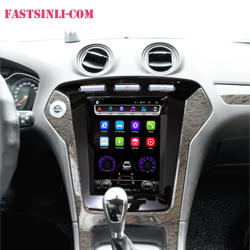 Perfect 64GB Android8.1 Tesla style Car GPS Navigation for Ford Mondeo 2011-2015 yea screen GPS multimedia radio navigaton system 2