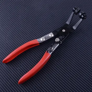 

1Pc Flexible Long Reach Locking Hose Pipe Clamp Removal Clip Pliers Ratchet Car Repairing Tool