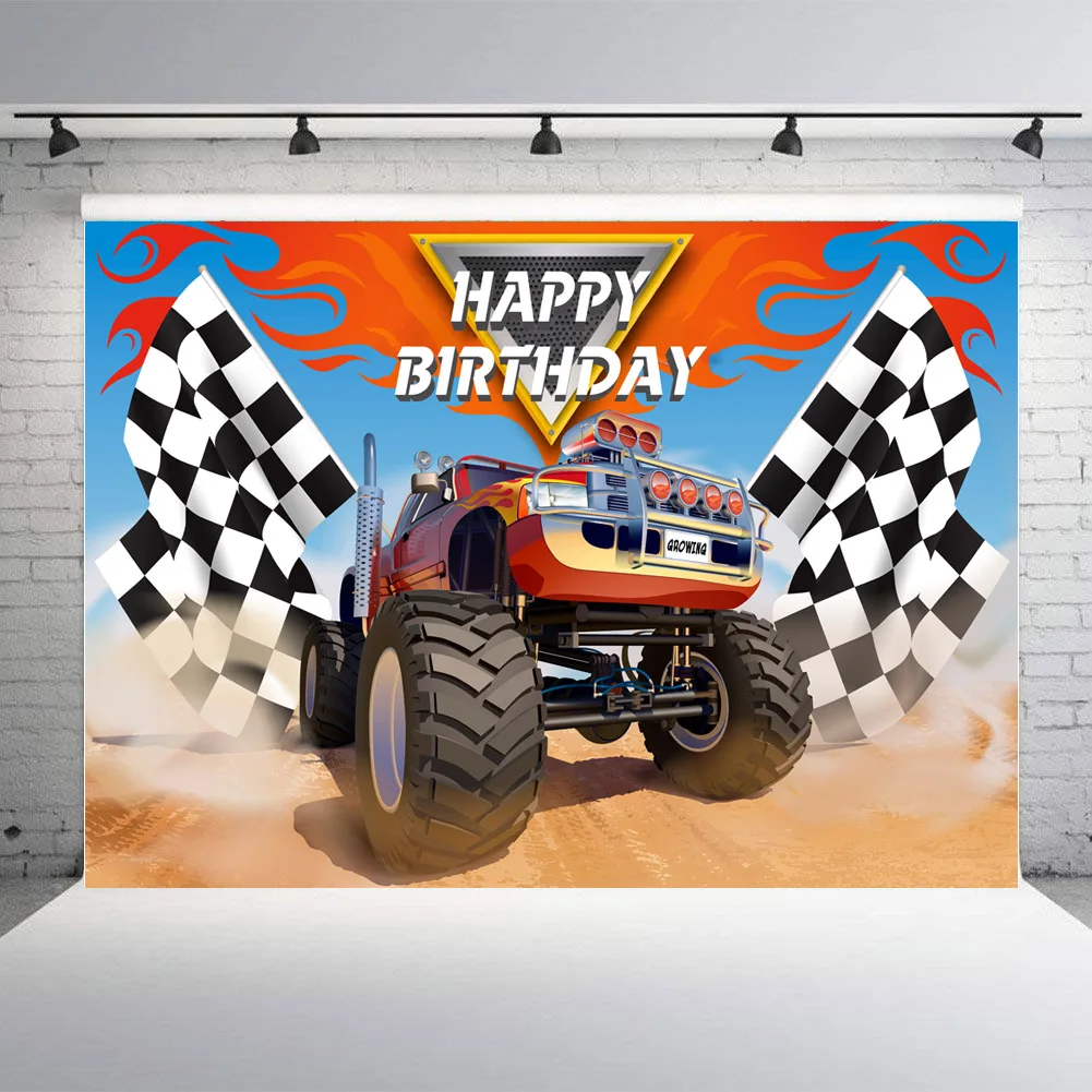 Monster Truck украшение для торта на день рождения тему "Лошадки карусели" Вечерние