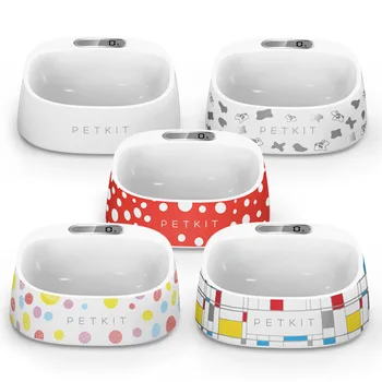 

The New Smart Weighing Cat and Dog Pet Bowl Antibacterial Dog Cats Pet Drinking Bowl FDA Certification Dog Bowl Food Container