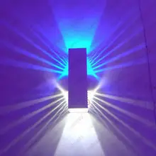 2 Вт затемнения светодиодный настенный ночник лобби бар, кафе, дом паба, комнаты в помещении современная лампа