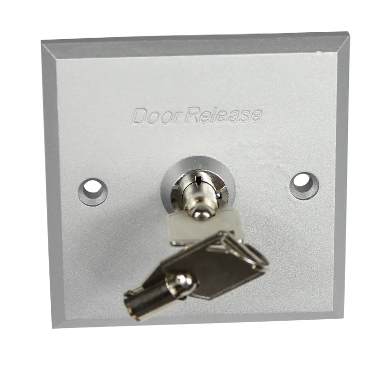 Aluminium alloy emergency switch lock with key door access control