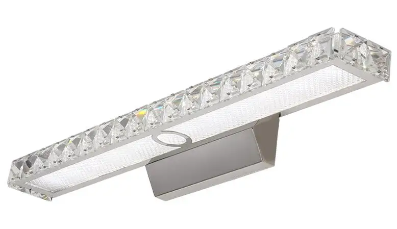 Bathroom crystal led wall lamps modern minimalist bathroom vanity table Fashion dresser lamp headlight crystal lamp FG23 Bathroom crystal led wall lamps modern minimalist bathroom vanity table Fashion dresser lamp headlight crystal lamp FG23
