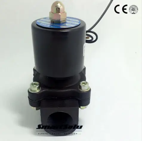 2 way 2 Вт серии латунь воздуха gaswater 2W500-50 электромагнитный клапан 2 дюймов 220 В AC обычно Закрыть Провода привести тип