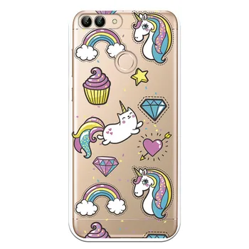 

Stand case Unicorn Cupcake WP004 costume drawing for Huawei P Smart