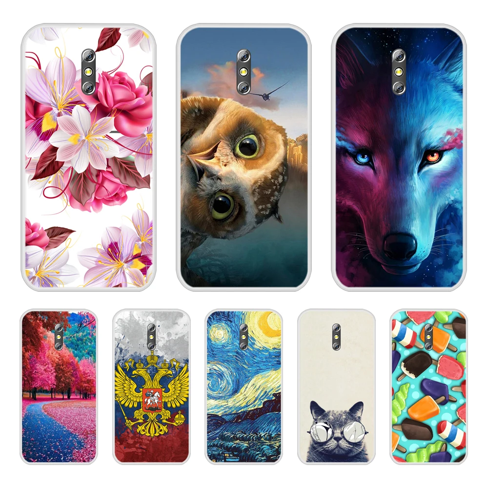 

Phone Case For Doogee BL5000 Soft Silicone TPU Cool Pattern Painting For Doogee BL 5000 Cases