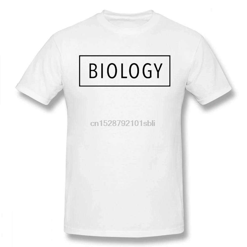 

Biology T Shirt Biology T-Shirt Short-Sleeve Cute Tee Shirt Printed Summer 100 Percent Cotton Men Plus size Tshirt