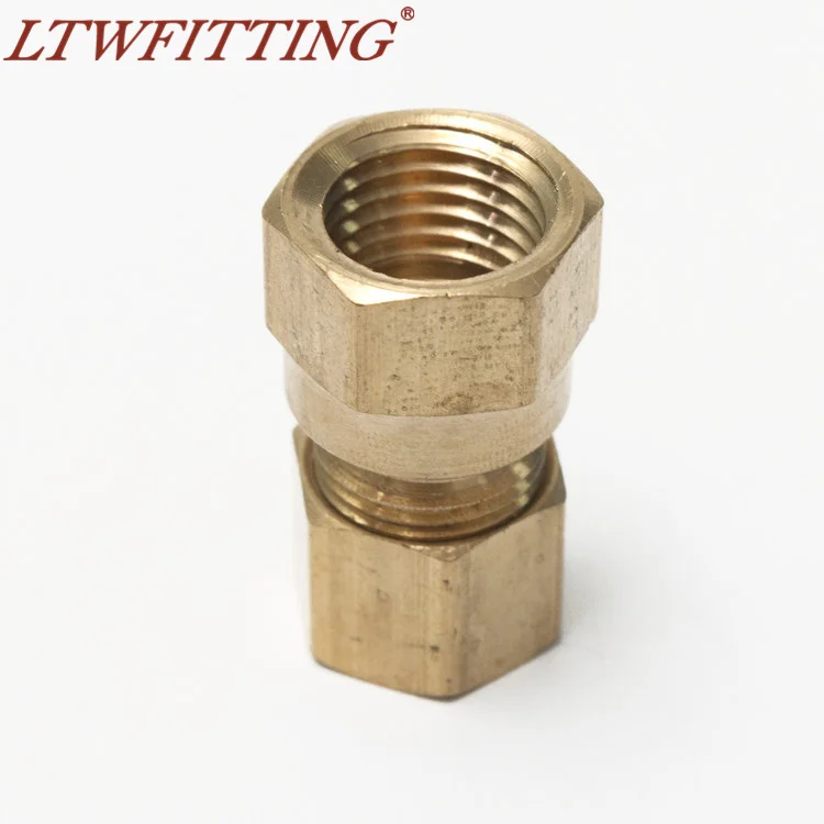 25pcs De Bronce 3//8 ” Od X 1//4 Macho Npt compresión Conector de montaje