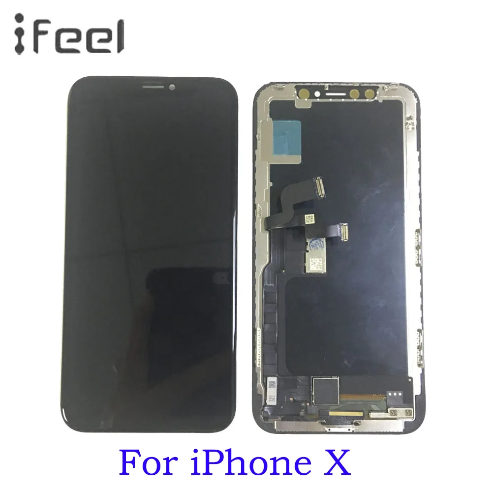 Высокое качество LCDS для iPhone X ЖК дисплей + кодирующий преобразователь сенсорного