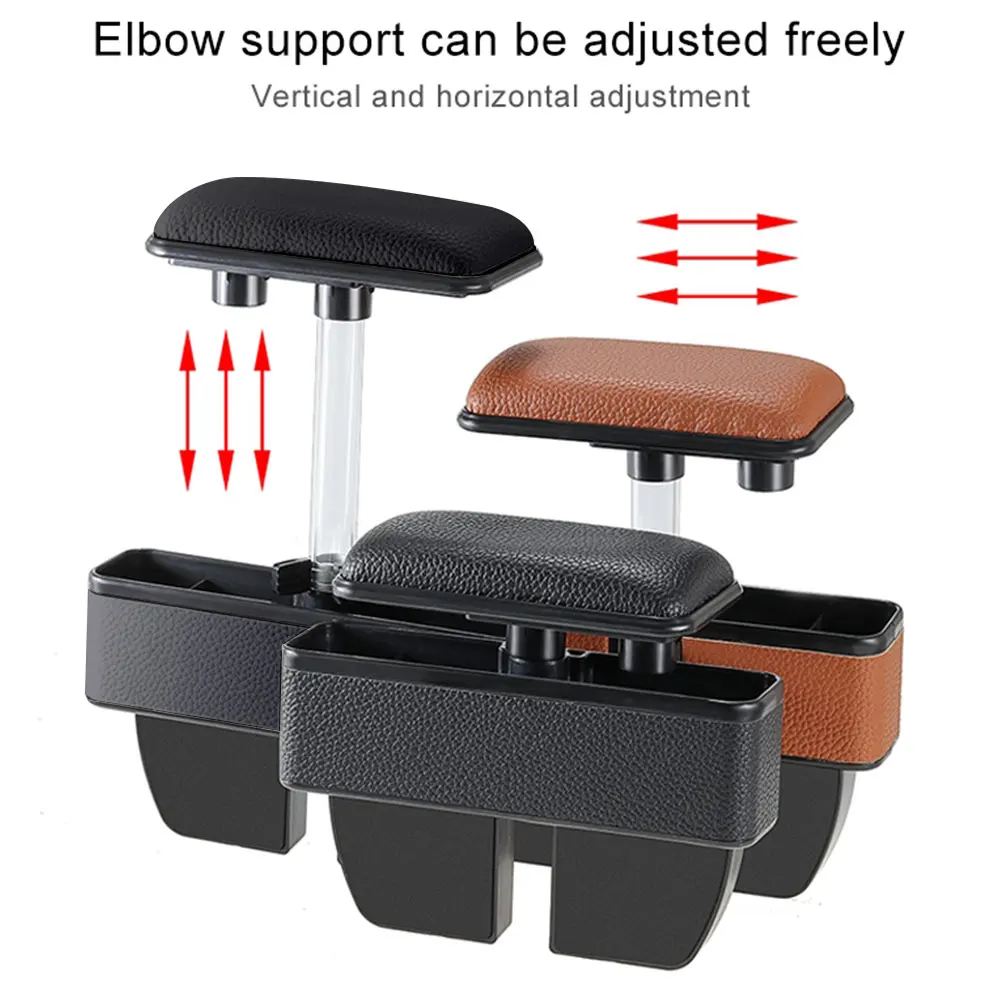 Vehemo автомобильный локоть поддержка коробки локоть держатель подлокотник поддержка для сиденья автомобиля хранения для щелевая для CRV