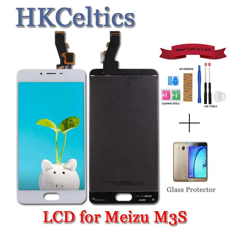 

5.0" LCD For MEIZU M3S Display +Touch Screen Assembly LCD Screen for Meizu M3 S Phone Repair Parts Y685H M3S Mini Replacement