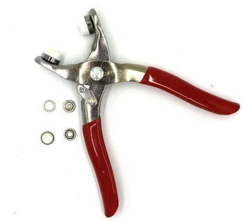 

Scrapbook Botones 100 Sets 10mm pearl Prong Ring Press Studs Snap Fasteners Poppers Dummy Clip + Pliers