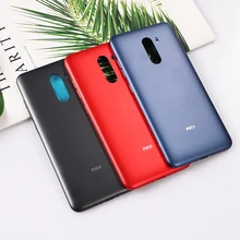 MiF1 F 1 корпус для Xiaomi Pocophone F1 дверь батареи Пластиковая Задняя крышка мобильного телефона запасные части