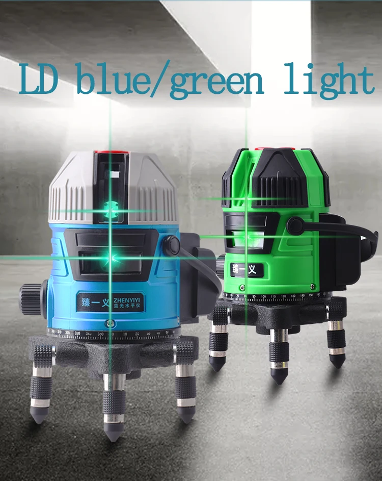 laser LD 2/3/5 Lines 6 Points Blue/Green Laser Level Self-Leveling Horizontal&Vertical 360° Mini Portable Laser Leveling Device laser LD 2/3/5 Lines 6 Points Blue/Green Laser Level Self-Leveling Horizontal&Vertical 360° Mini Portable Laser Leveling Device