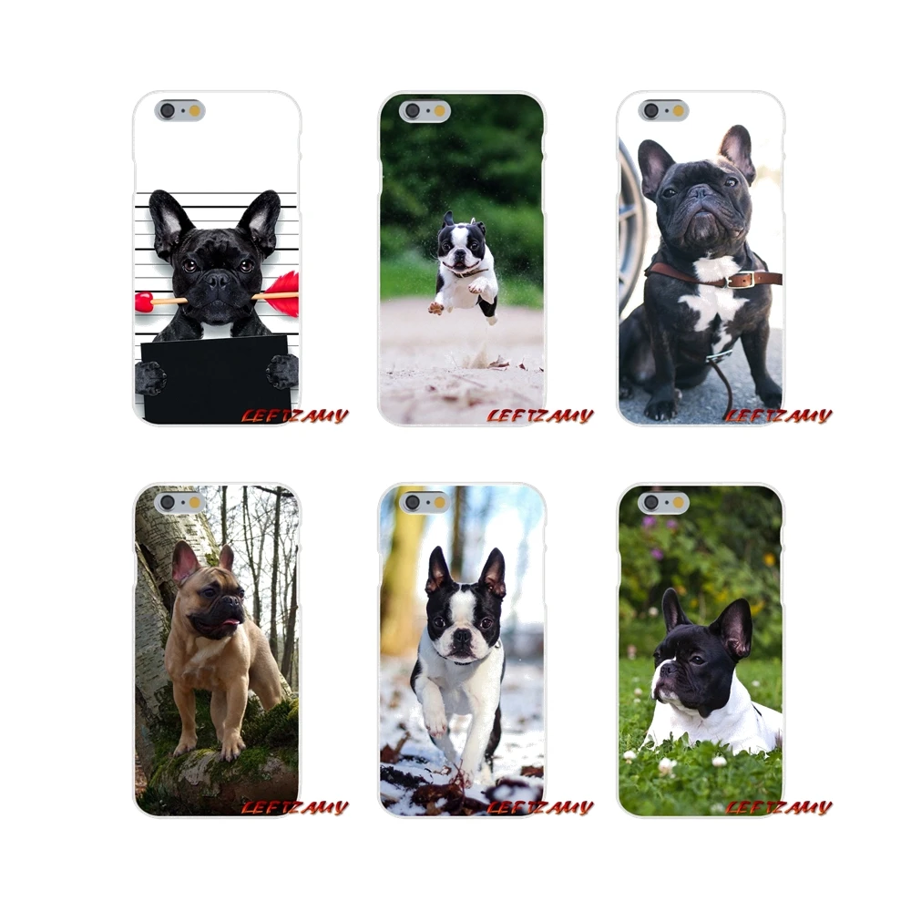 For Xiaomi Redmi Note 6A MI8 Pro S2 A2 Lite Se MIx Max 2 3 F1 Oneplus 6T Silicone Phone Cover Bag French Bulldog Kawai Dog | Мобильные