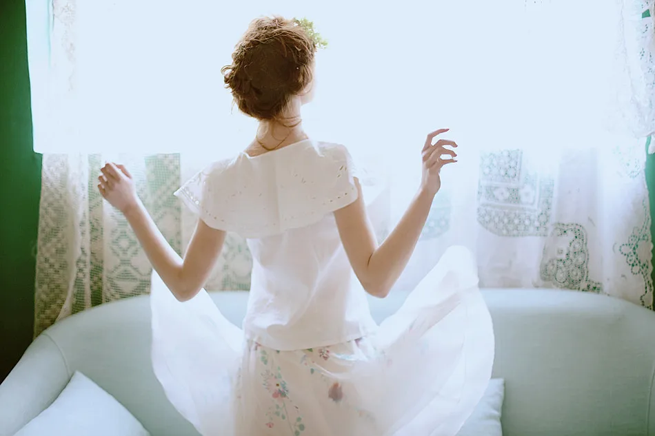 Verano Lynette's Alta Niñas White Pintura Los Original Milk Imprimir Falda Del De Mujeres Mori Vintage 2016 Chinoiserie Diseño Gran Dobladillo Apoyos Calidad wrSEw4q