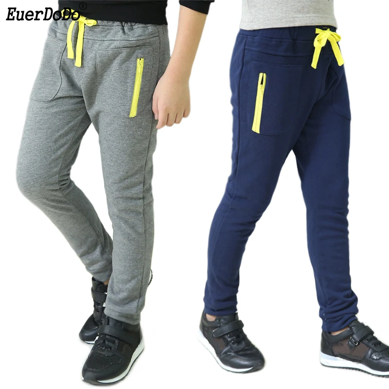 

Teenagers Sport Pants For Boys Sweatpants Cotton Kids Jogger Children Boys Trousers Children's Pants For 6-14 Years Boy