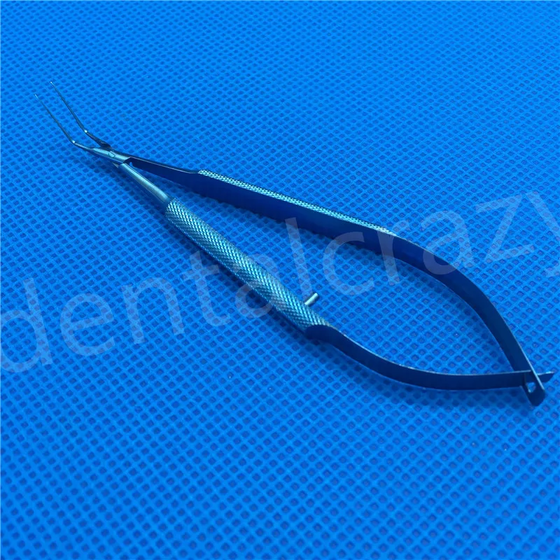 

120mm Titanium Ultrata Style Capsulorhexis Forcep Cross Handle ophthalmic surgical instrument