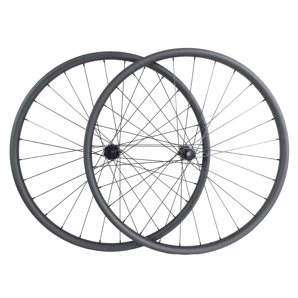 Best 1110g SUPER LIGHT 29er MTB XC tubeless carbon wheelset 28mm hookless straight pull wheels UD 3K 12K 3K twill matte glossy 24H 0