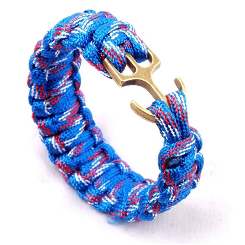 YZ походный аварийный Тактический плетеный трос для выживания Pulseras спасательный