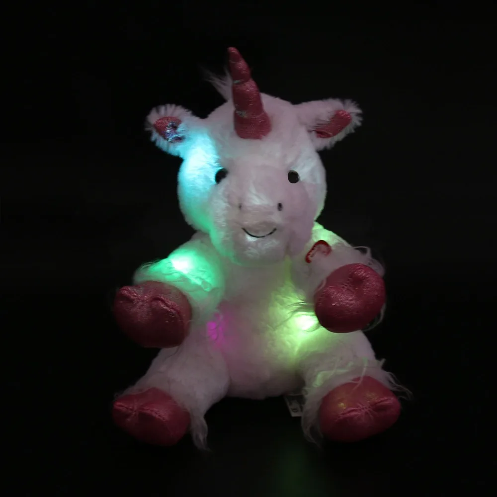 glow unicorn teddy