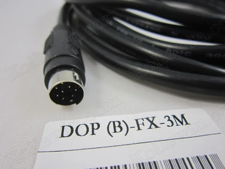 Совместимый DOP(B)-FX кабель связи для Delta DOP-B HMI и FX серии PLC, DOP-FX, DOP(B) FX