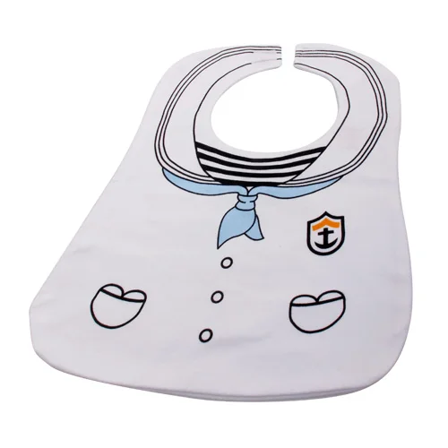 Hot Sale One Piece Cute Tuxedo Toddler Baby Infant Bib Feeding Baby Bibs Burp Cloths 5Kinds