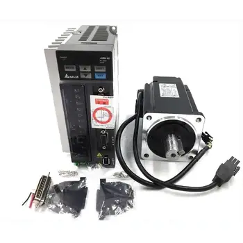 

Delta B2 AC servo motor drive kit 100W 0.32NM 3000rpm ECMA-C20401GS + ASD-B2-0121-B with Encoder & Power Cable
