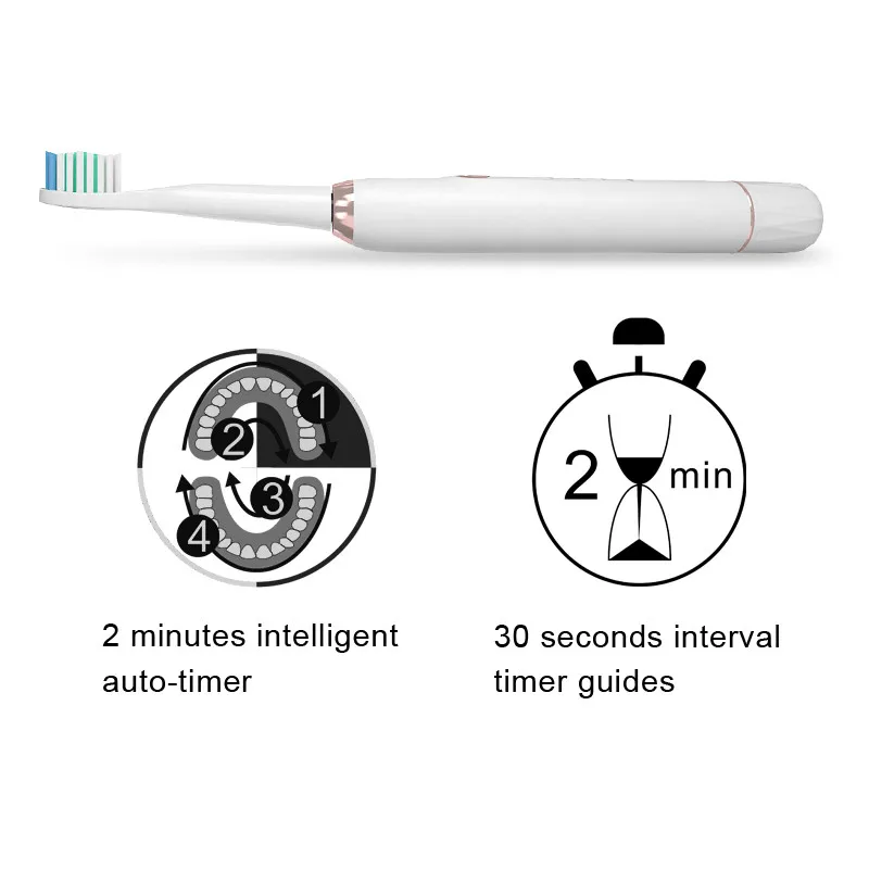Sarmocare M100 Electric Ultrasonic Toothbrush sonic toothbrushes IPX7 Waterproof replacement battery tooth brush teeth brushes Sarmocare M100 Electric Ultrasonic Toothbrush sonic toothbrushes IPX7 Waterproof replacement battery tooth brush teeth brushes