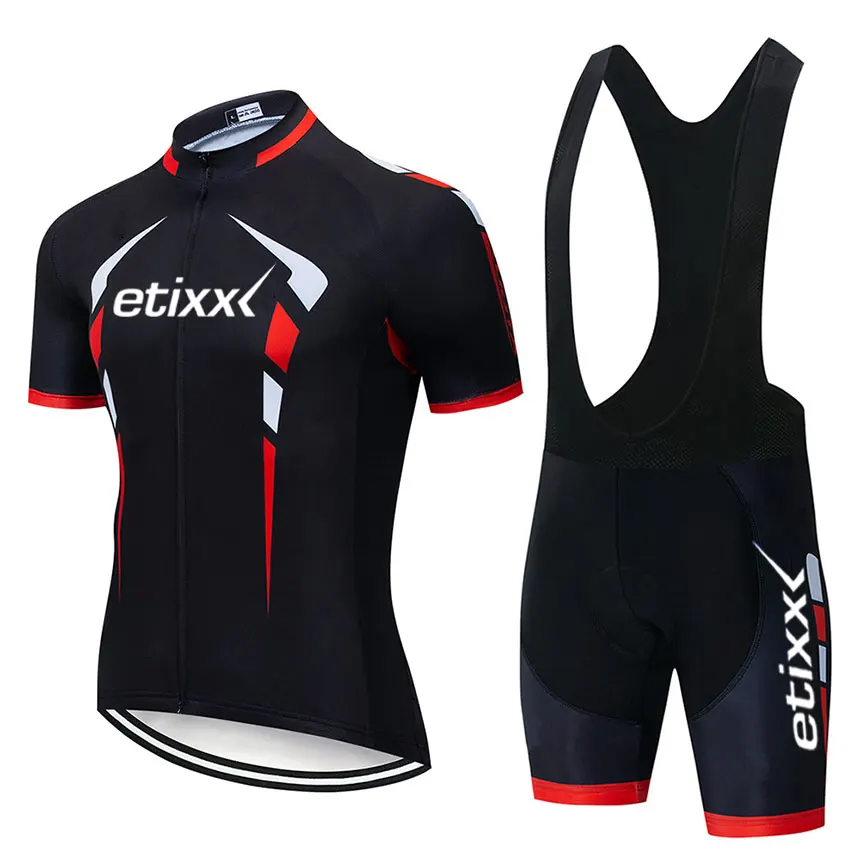 Etixx Pro комплект для велоспорта MTB велосипедный костюм, трико Ropa Ciclismo 3 цвета велосипедная форма Велоспорт Джерси комплект велосипедная одежда