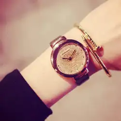 Прочный 1 шт. Звездное простой темперамент ремень для женщин часы Таблица Алмаз повседневные часы для женщин relogio feminino пески reloj mujer