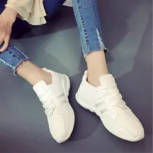 

New 2018 women's shoes flat bottomed breathable running shoes outdoor sports shoes light and comfortable sneakers