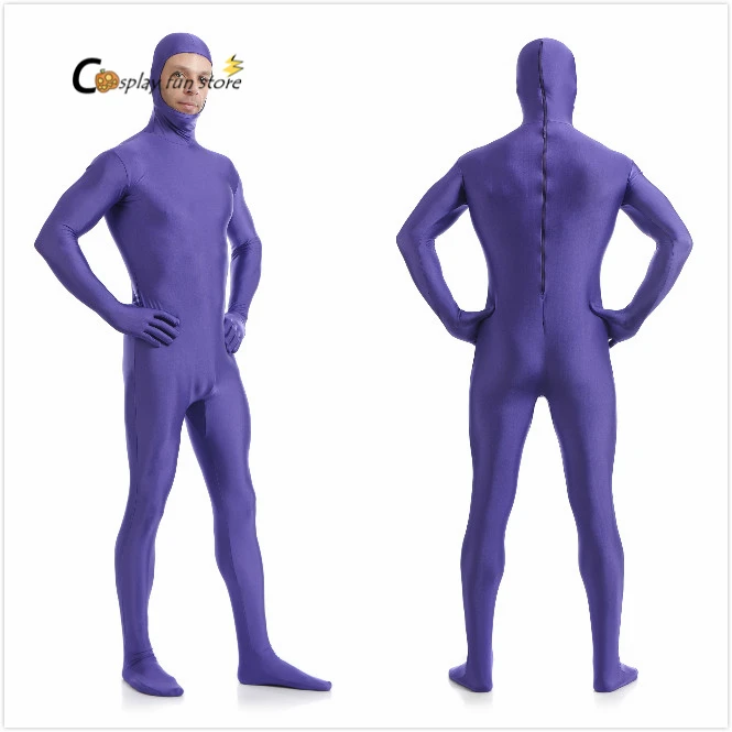 Sexy Adult Spandex Halloween Party Zentai Costume With Men's Penis Sheath  Bodysuit ( Note: Toes Don't Separate) - Zentai - AliExpress