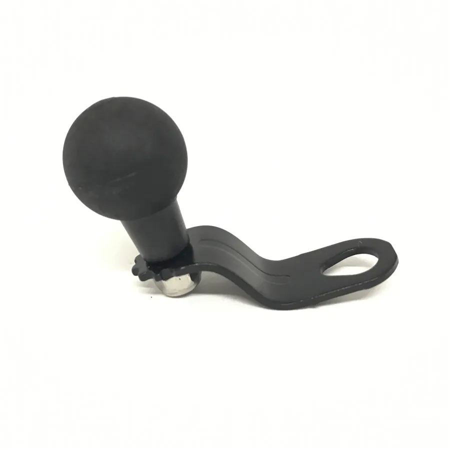 Z type ball mount Держатель заднего вида для мотоцикла, держатель для крепления шара с двумя разъемами, с 1 дюймовым креплением для gopro Garmin для Ram - Цвет: Z type ball mount