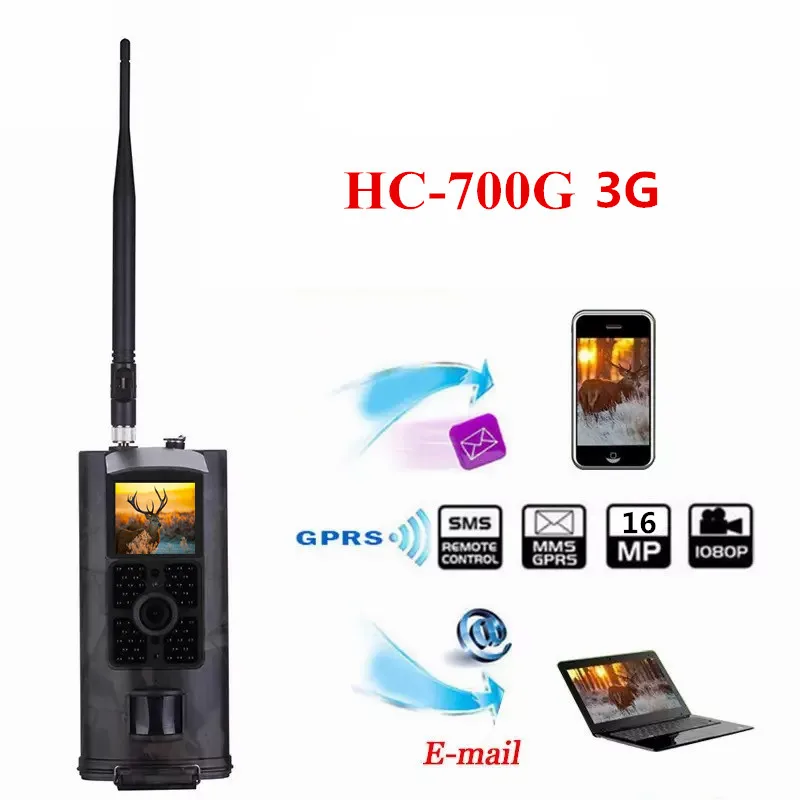 Новейшая Suntek mms-камера для охоты HC700G 16MP 3g GPRS SMS 1080 P фото ловушки Chasse охотничья камера s камера для наблюдения за дикой природой ловушка