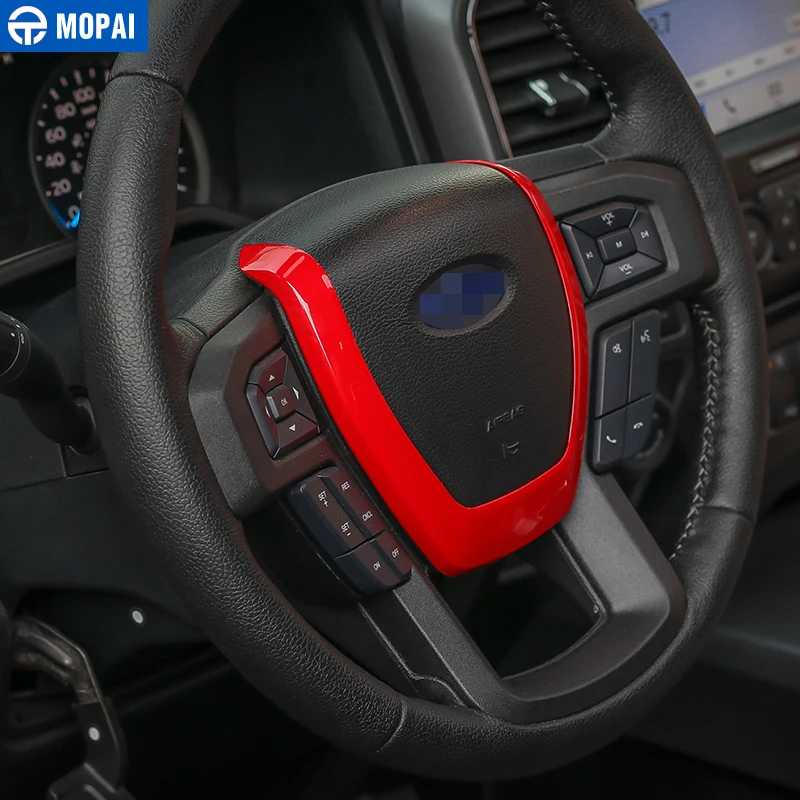 Накладки на интерьер MOPAI ABS декоративные накладки рулевое колесо для Ford F150 2015